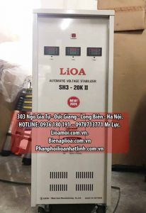 Ổn áp lioa sh3 20kva II thế hệ 2