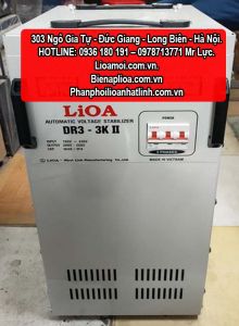 Ổn áp lioa DR3 3kva II thế hệ 2