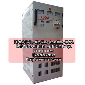Ổn áp lioa DR3 6kva II thế hệ 2