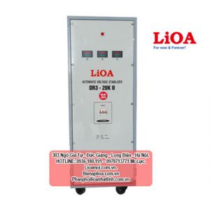 Ổn áp lioa DR3 20kva II thế hệ 2