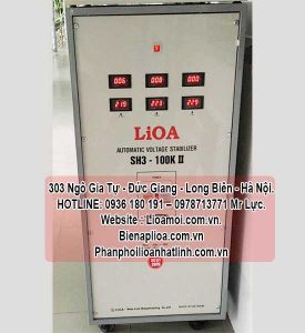 Ổn áp lioa sh3 100kva II thế hệ 2