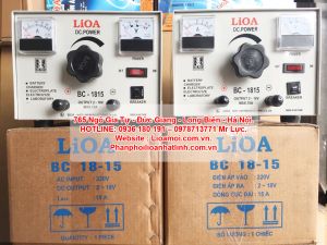 Nạp ắc quy lioa BC 1815