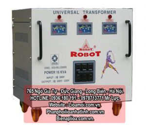 Biến áp robot 15kva 3 pha giá rẻ