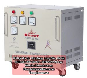 Biến áp robot 30kva 3 pha giá rẻ