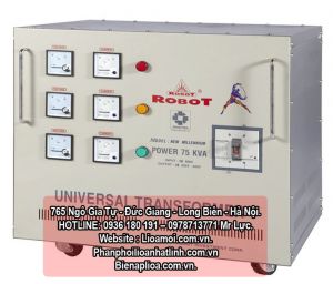 Biến áp robot 75kva 3 pha giá rẻ