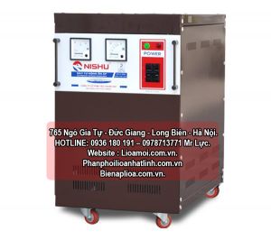 Ổn áp nishu 30kva dải 150v - 250v