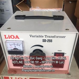 Biến áp vô cấp lioa 16,5kva (75A - SD-2575)