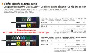 Ổ cắm lioa 3TC3-2, 4TC3-2