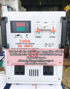 Ổn áp lioa DRI-5kva II thế hệ mới