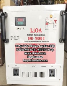 Ổn áp lioa DRII-10kva II thế hệ mới