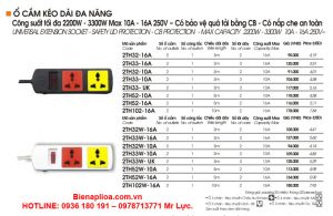 Ổ cắm lioa 2dn 3dn 4dn 6dn