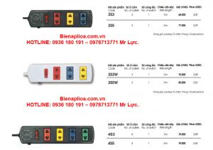 Ổ cắm lioa 2dn 3dn 4dn 6dn