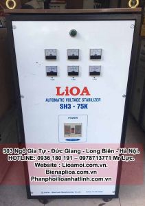 ỔN ÁP LIOA CŨ 75KVA 3 PHA