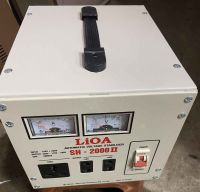 Ổn áp lioa cũ 2kw, 2kva dải 150v, SH-2000I cũ