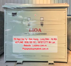 Biến áp lioa cách ly 560kva