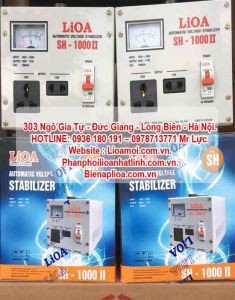 Ổn áp lioa SH 1kva thế hệ 2 mới