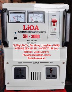 Ổn áp lioa SH 3kva thế hệ 2 mới