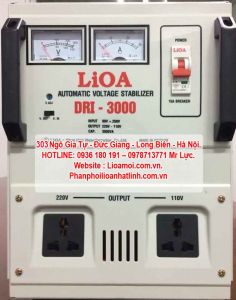 Ổn áp lioa DRI 3kva thế hệ 2 mới