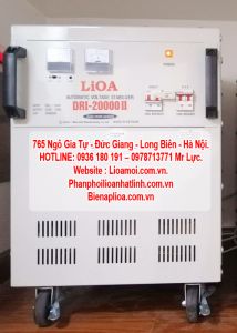 Ổn áp lioa DRI 20kva thế hệ 2 mới