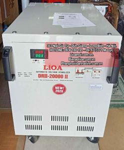 Ổn áp lioa DRII 20kva thế hệ 2 mới