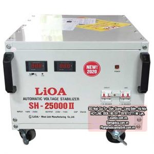 Ổn áp lioa SH 25kva thế hệ 2 mới